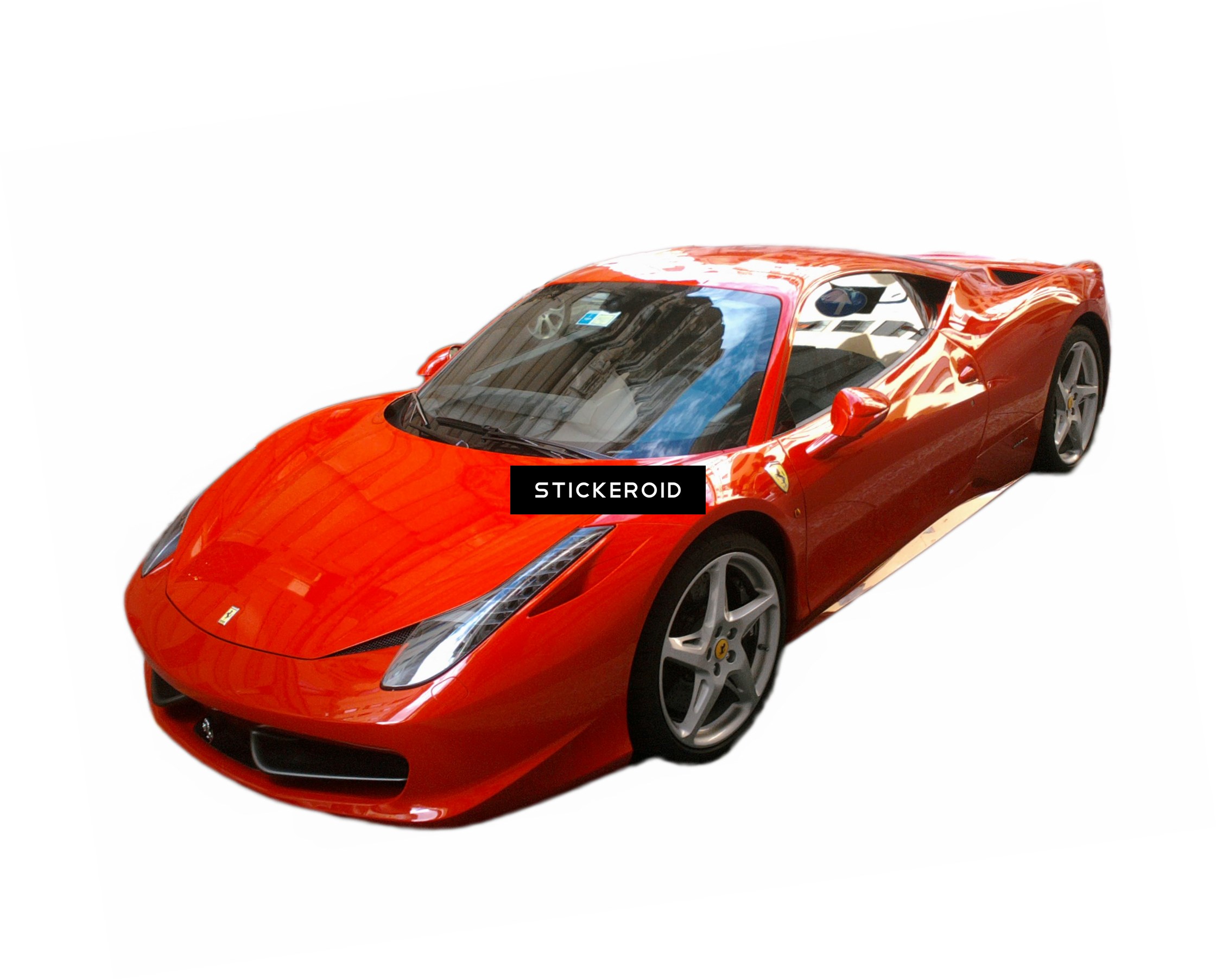 Ferrari Car - Ferrari 458 (2240x1806), Png Download