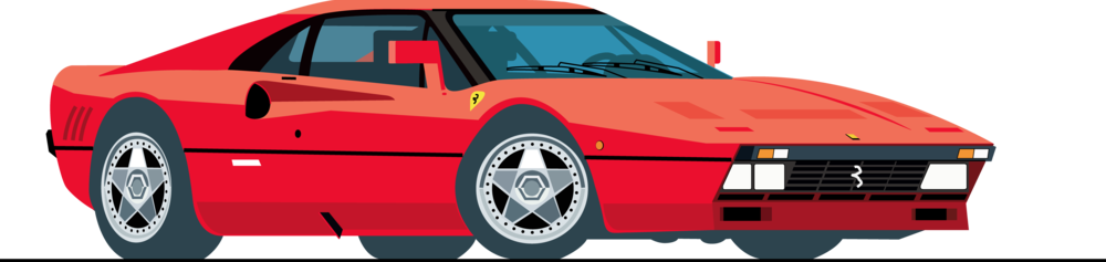 Ferrari (1000x237), Png Download