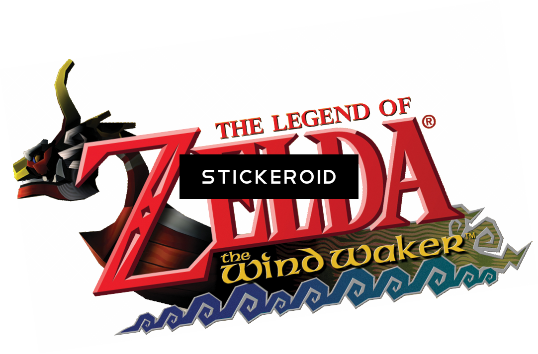 The Legend Of Zelda Logo - Legend Of Zelda Wind Waker (1082x713), Png Download
