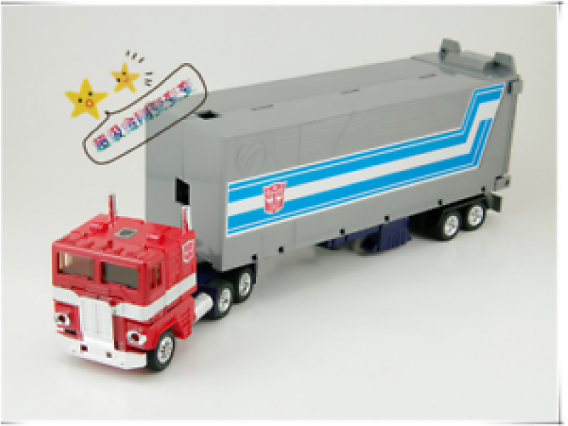 Fashion Brand Transformers Autobot Optimus Prime Tractor - Transformers Optimus Prime G1 (800x785), Png Download