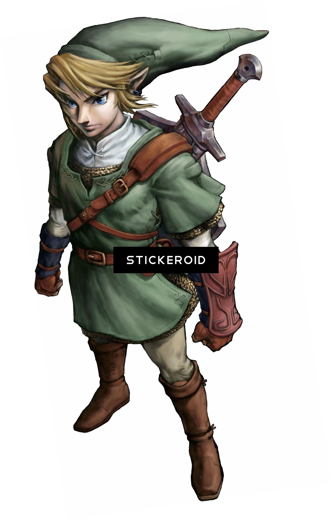 Zelda Link Legend Of The - Link Legend Of Zelda (1136x1778), Png Download