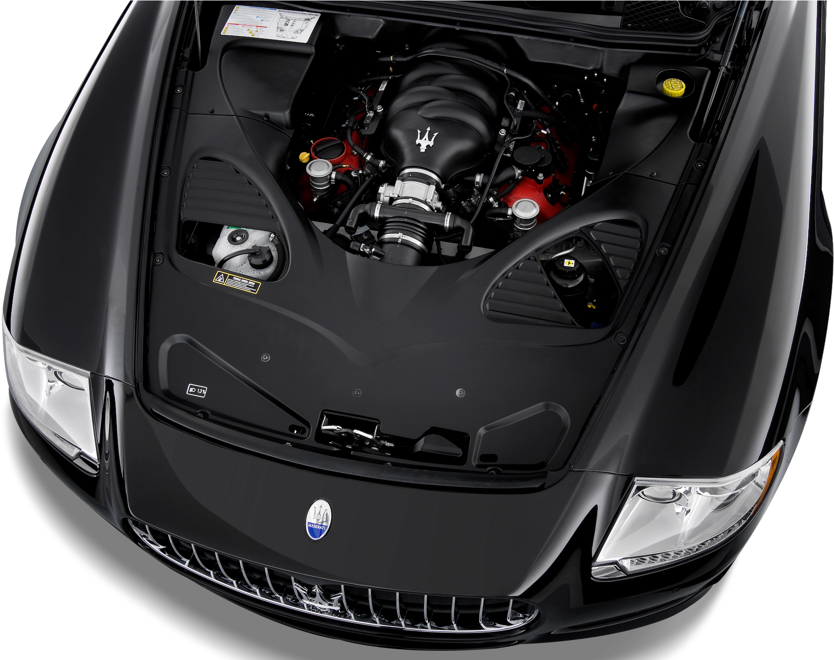 11 - - Maserati Quattroporte 2004 Motor (2048x1360), Png Download
