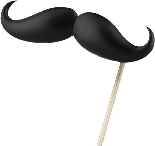 Mustaches Must Be Earned (605x571), Png Download