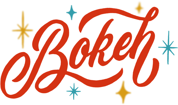 Bokeh - Calligraphy (768x465), Png Download