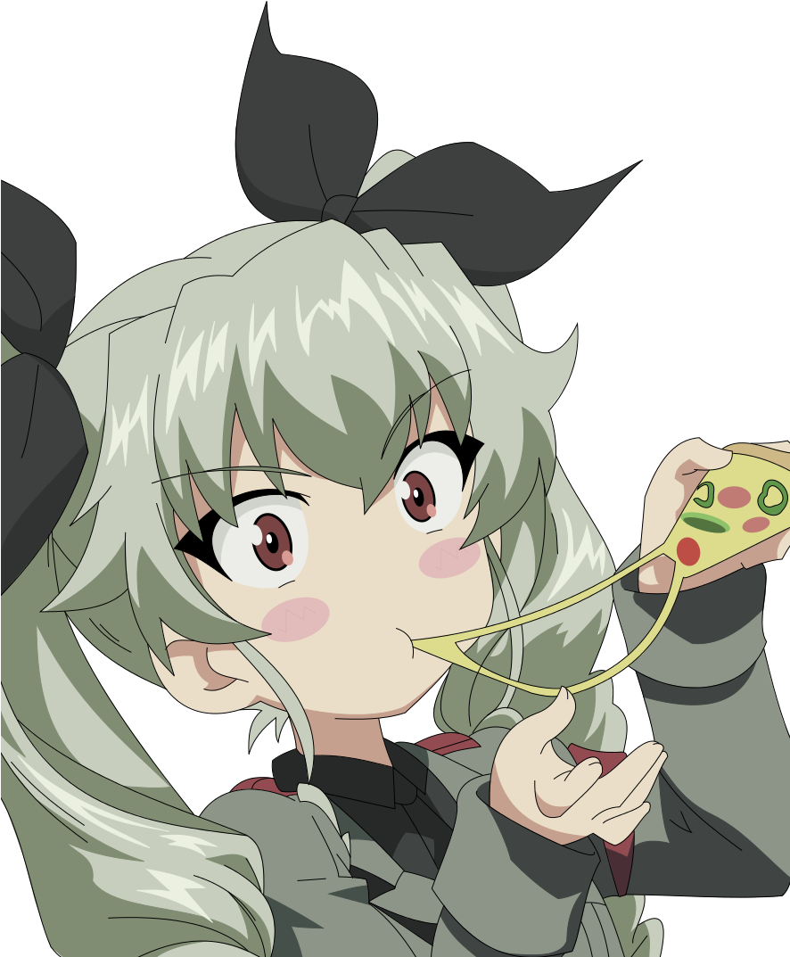 Sh*t 4chan Says » Thread - Girls Und Panzer Anchovy Pizza (885x1103), Png Download