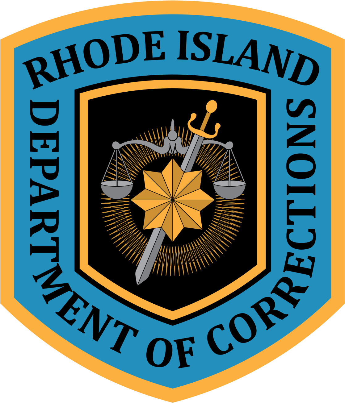 Department Of Corrections Ri Seal (1200x1383), Png Download