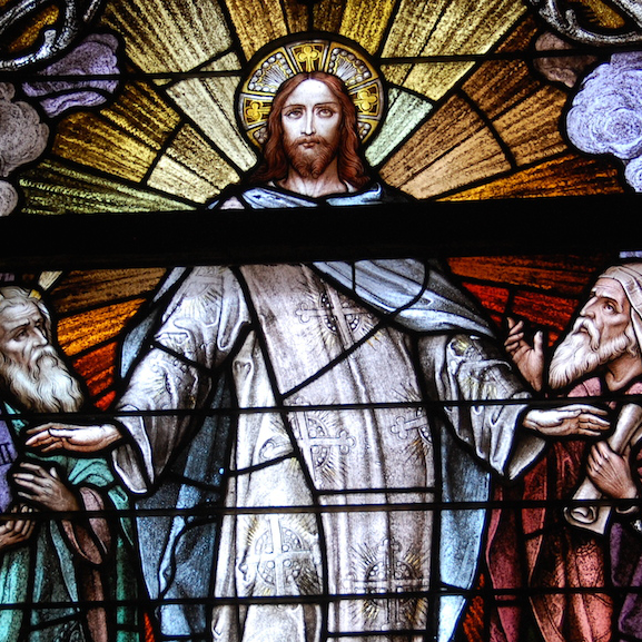 Transfiguration Transparent Wide Pic - Jesus (577x577), Png Download