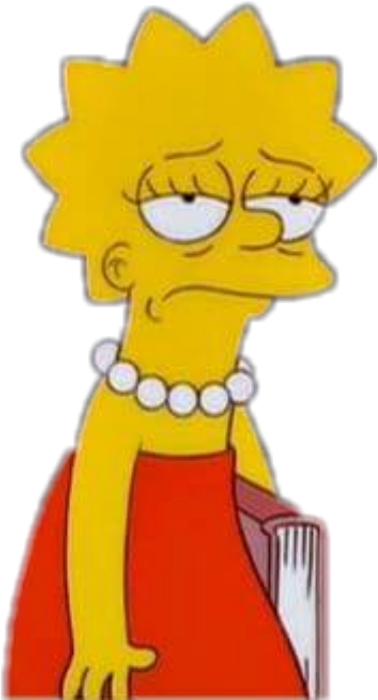 Bartsimpson Simpson Lol Tired Sad - Tired Of The Fake Love (1024x1024), Png Download