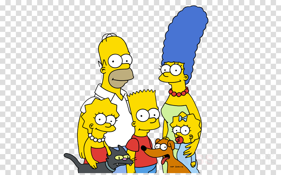 Simpsons Family Jpg Clipart Homer Simpson Bart Simpson - Simpsons Overbite (900x560), Png Download