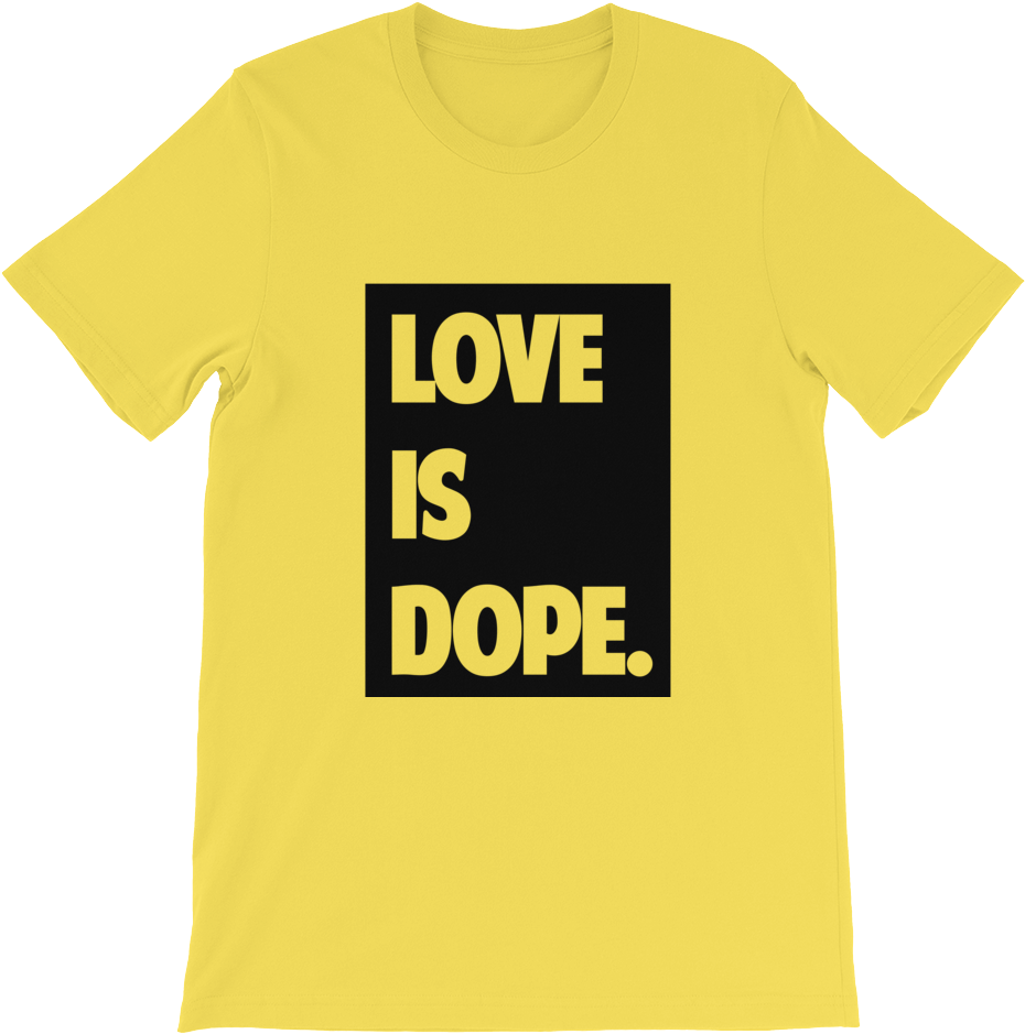 Image Of Love Is Dope - T-shirt (1000x1000), Png Download