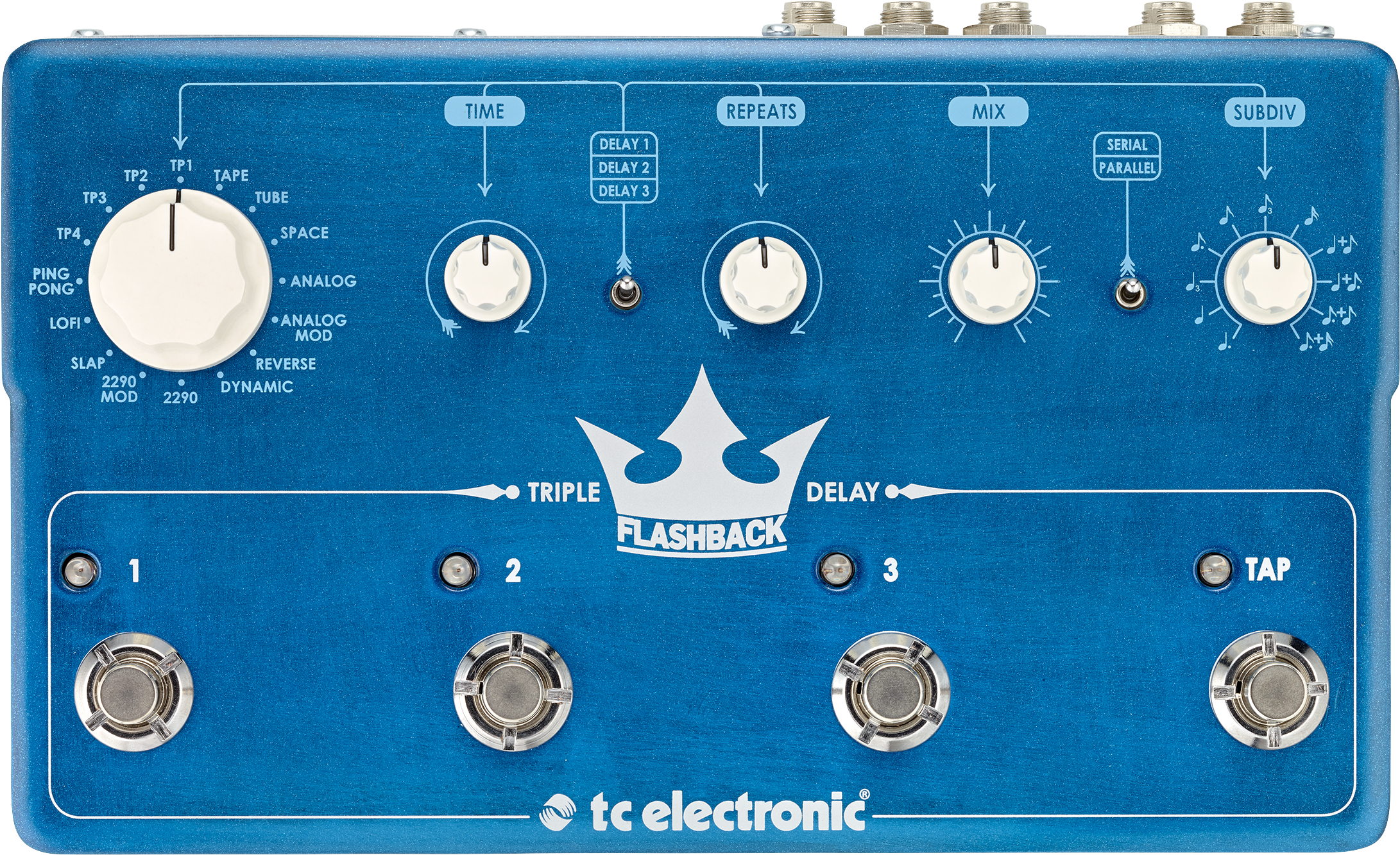 Tc Electronic Flashback Triple Delay Prs Guitar, Guitar - Tc Electronic Flashback Triple Delay (2362x1488), Png Download