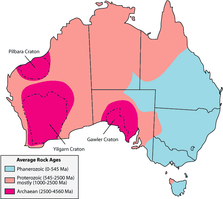 Australian Rock Ages-mjc - Igneous Rocks Found In Australia (800x676), Png Download