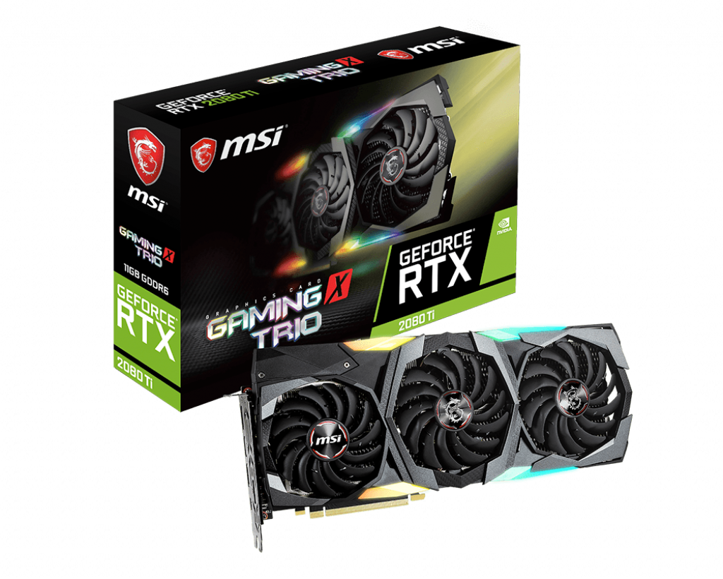 Geforce Rtx 2080 Ti Gaming X Trio - Geforce Rtx 2080 Gaming X Trio (1024x820), Png Download