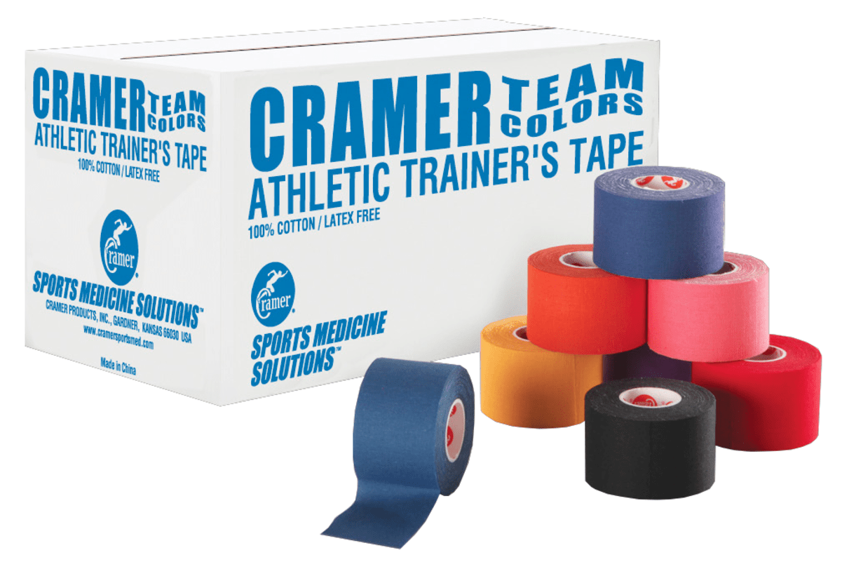 Cramer Team Color Athletic Tape - Individual - Red (1200x1200), Png Download