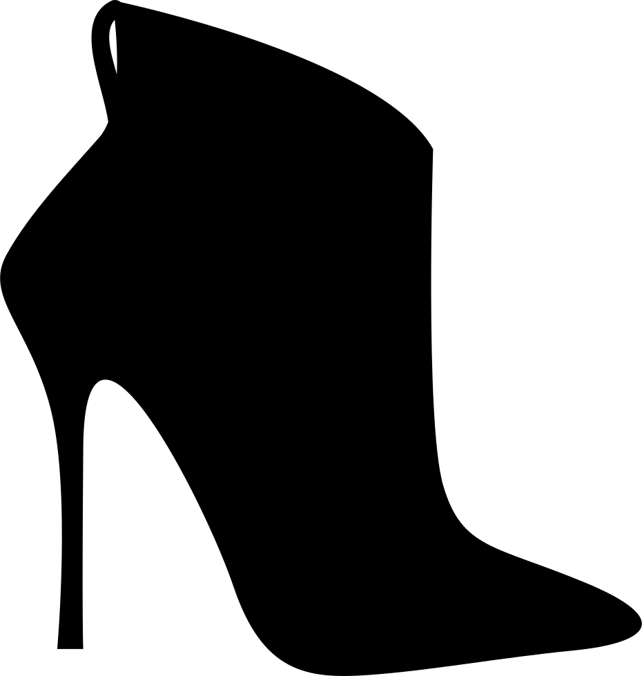 High Heels Comments - Bota Vetor (930x980), Png Download