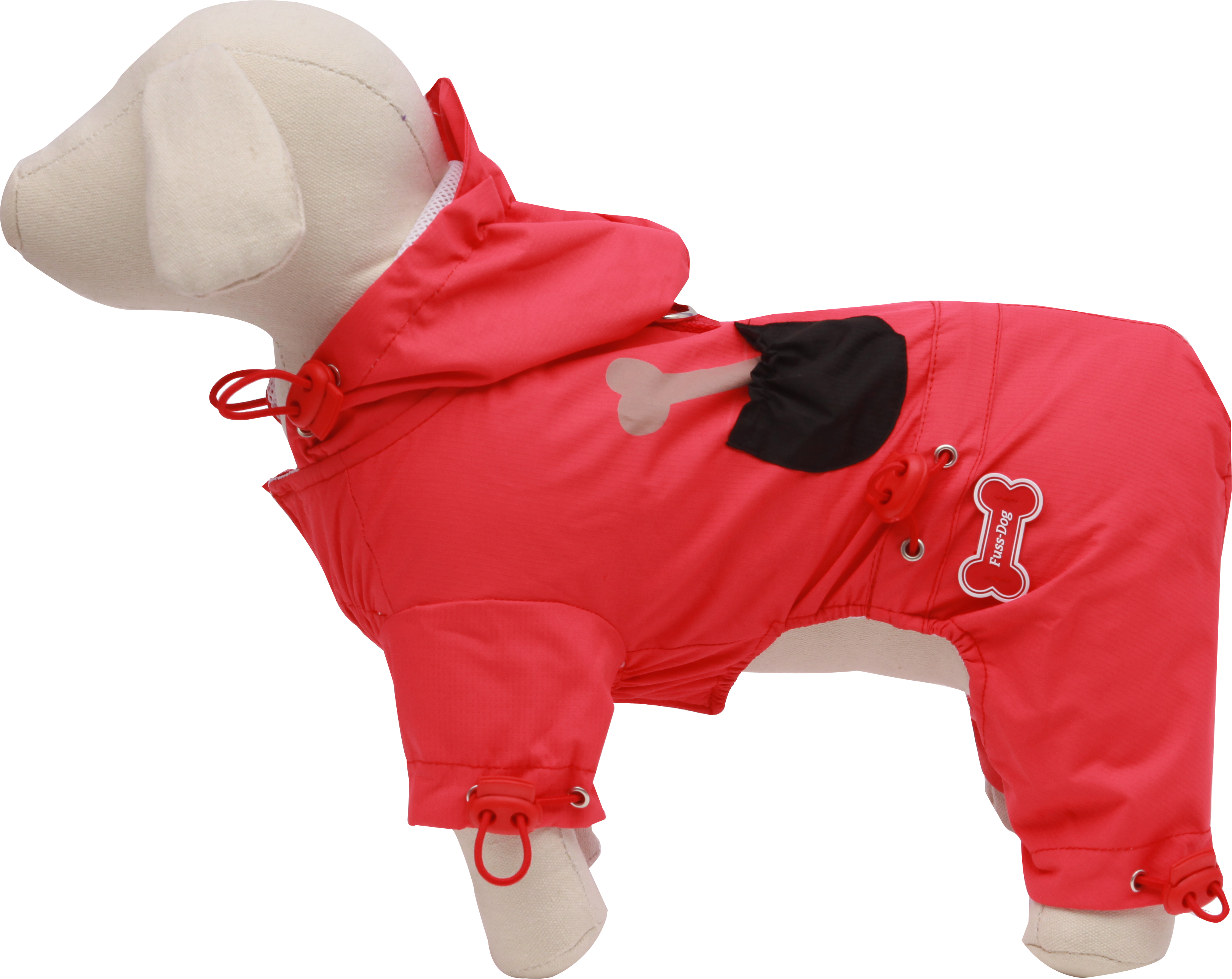 Fuss-dog Rain Suit - Kombinezon Przeciwdeszczowy Dla Psa (3236x2573), Png Download