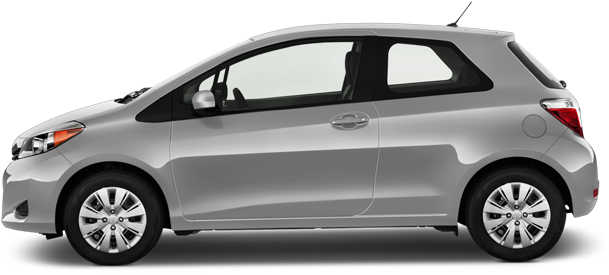 Toyota Yaris Ce 3-door - Hyundai Accent Gl 2014 (640x480), Png Download