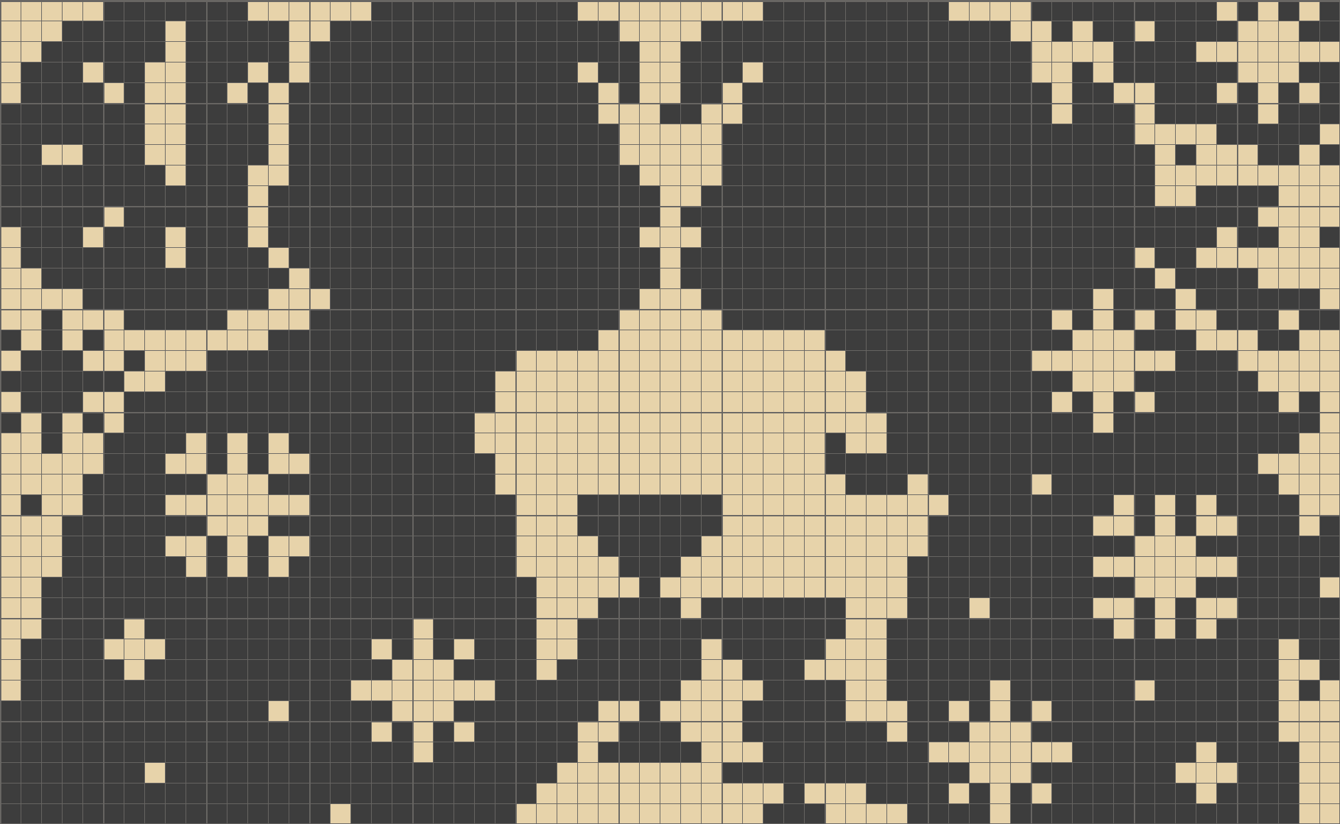 Solution For Original Crossme Level - Game (1950x1200), Png Download