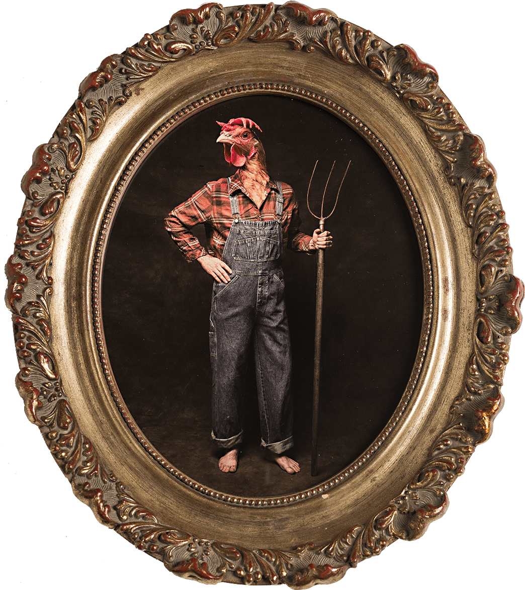 Matris In Gold Ornate Oval Frame With Red Detailing - Carving (1075x1200), Png Download