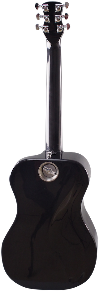 Journey "overhead" Carbon Fiber Travel Guitar (563x1000), Png Download