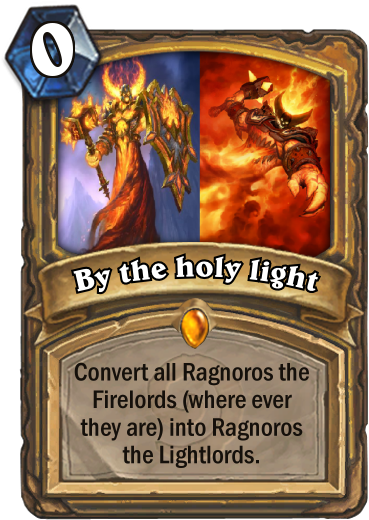 Download By The Holy Light Hearthstone Blank Card Png Image With No Background Pngkey Com