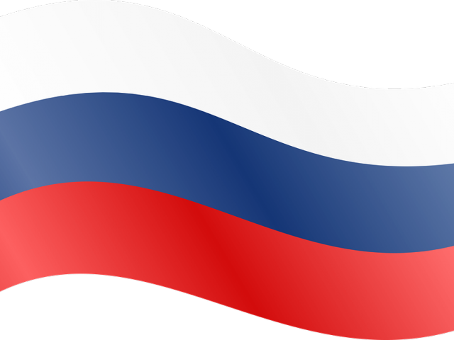 Russia flag PNG transparent image download, size: 640x480px