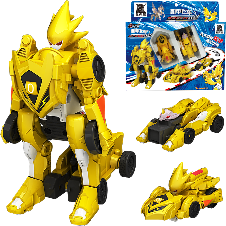 Xaar Toy Armored Car Bursting Deformation Robot Rey - Mecha (800x800), Png Download
