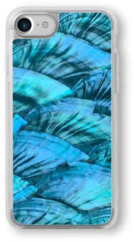 Blue Abalone Shell Iphone 8/7/6 Case - Recover Abalone Shell Iphone 6s / 6 Case - Green (339x480), Png Download