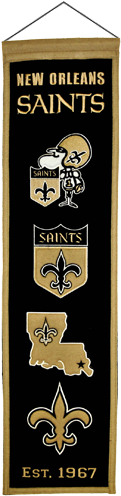 Nfl New Orleans Saints Legends Never Die Team Heritage (500x500), Png Download