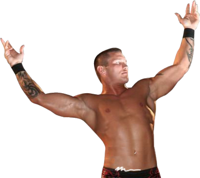Randy Orton Rko Transparent (400x357), Png Download
