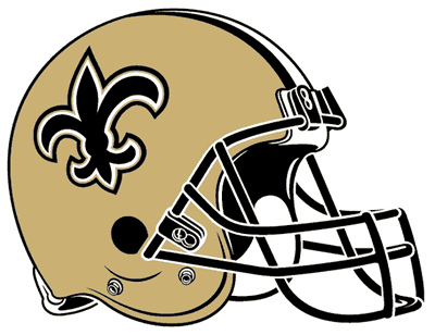 No sales saints helmet