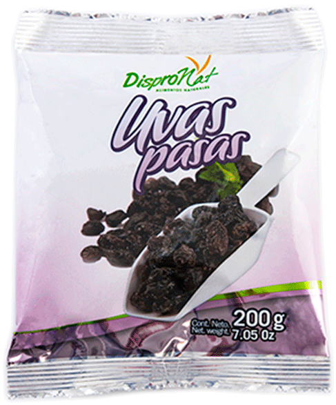 Uvas Pasas Empaques (500x752), Png Download