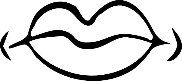 Lips Png Transparent Images Download This Image - Clip Arts Of Mouth (600x269), Png Download