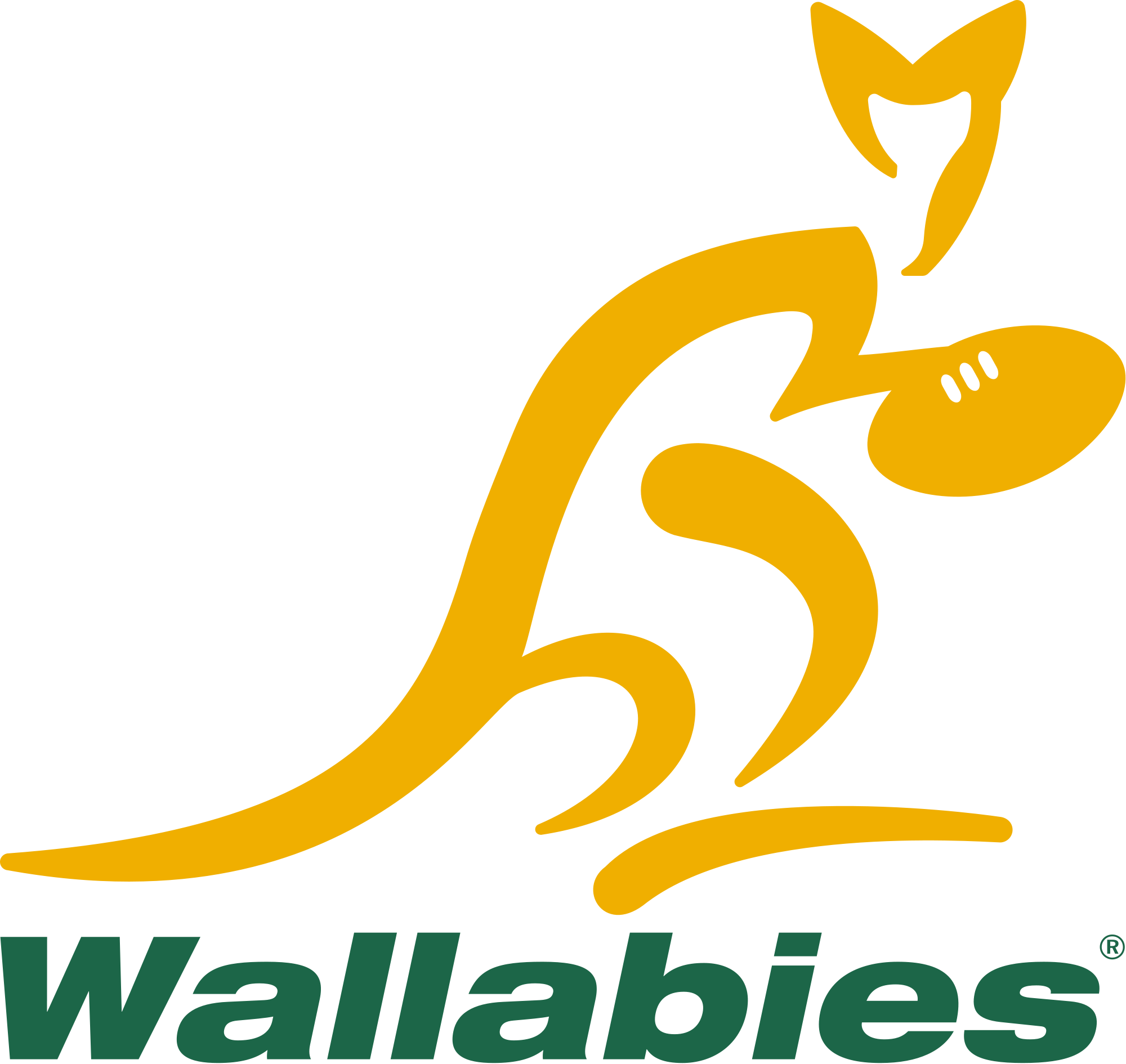 The Wallabies, The Australian Rugby Union Team - Australia Rugby Team Logo (2000x1890), Png Download