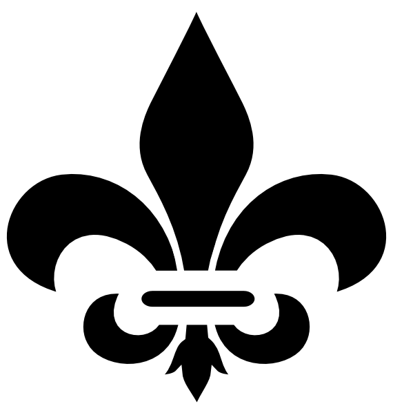 Fleur De Lis Vector - Fleur De Lis Vector Png (570x598), Png Download