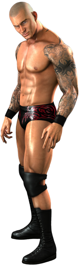 Svr2011 Render Randyorton - Randy Orton Svr 2011 (475x949), Png Download