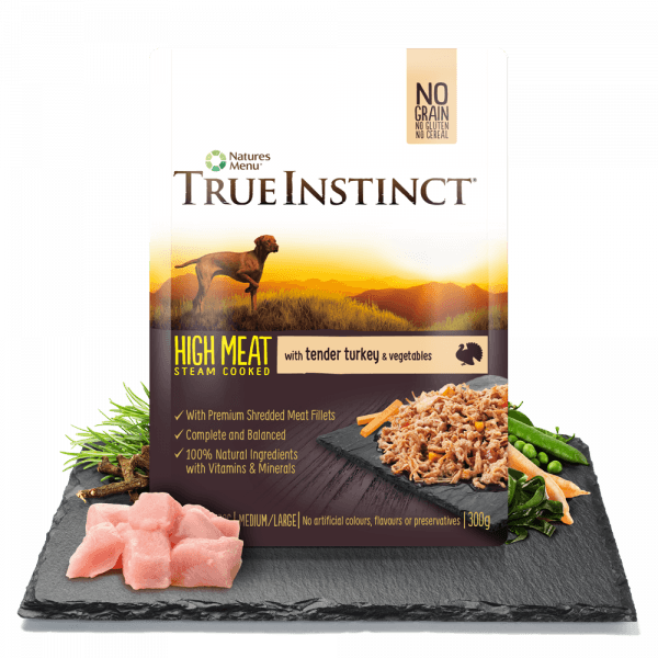 High Meat Chicken Fillet With Tender Turkey For Adult - True Instinct Pouches (600x600), Png Download