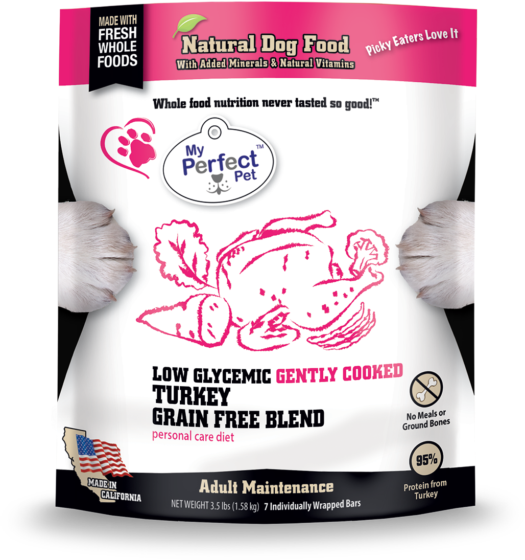 Low Glycemic Grain Free Turkey Blend - Pawtrero Bathhouse & Feed Co (1127x1200), Png Download