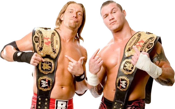 My Favorite Tag Team - Rated Rko Tag Team Champions (605x376), Png Download