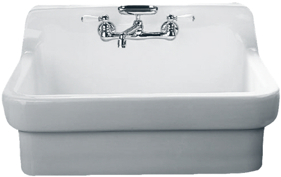 American Standard Country 22 In X 30 In White Single - American Standard 30" X 22" Country Kitchen Sink Finish: (600x410), Png Download