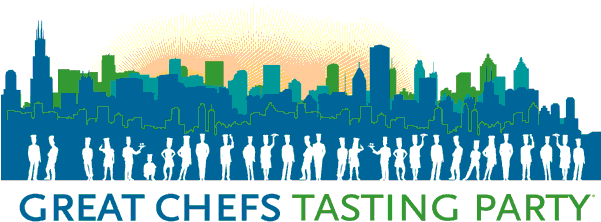 Party With Great Chicago Chefs - Skyline (600x238), Png Download
