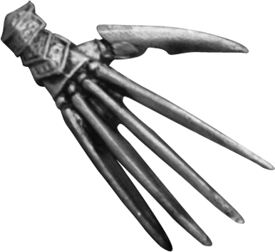 Master Tormentor Morghoul Right Hand - Throwing Knife (400x400), Png Download