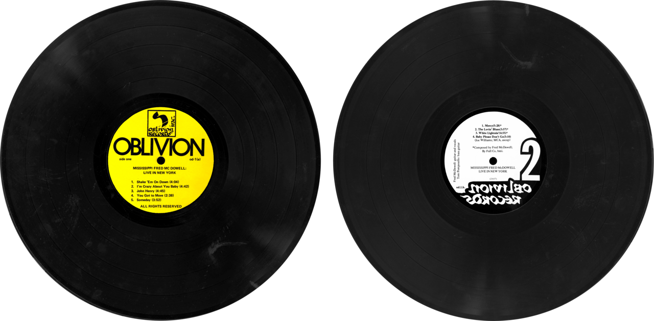 The Vinyl Reissue Of Mississippi Fred Mcdowell - Arsenal Tube Station (1280x629), Png Download