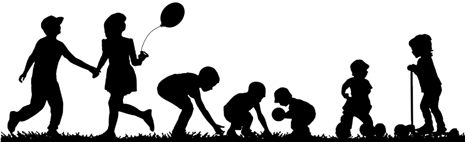 Find The Children Is A Tax Exempt 501 3 Organization - Children Playing Black Png (942x289), Png Download