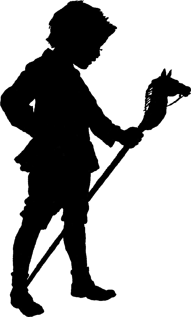 Digital Antique Boy Silhouettes Images - Victorian Boy Silhouette (991x1460), Png Download