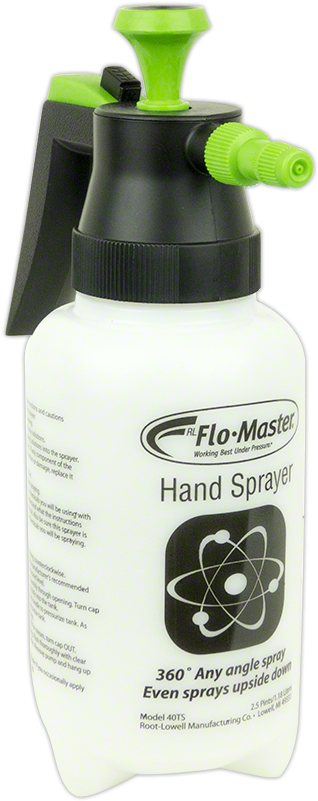 Pressurized Spray Bottle - Rl Flo-master Hand Held Sprayer, 2.5 Pint, White, Lawn (700x700), Png Download