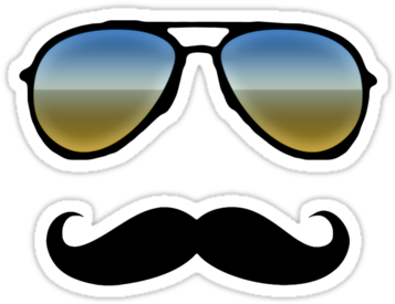 Aviator - Sunglasses - Png - Worlds Best Dad Certificate (375x360), Png Download