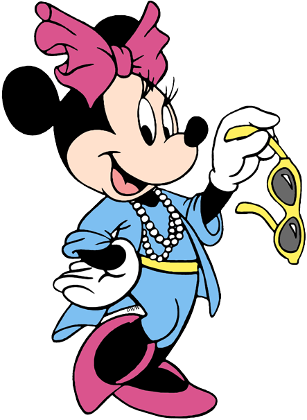 Minnie-sunglasses 443×606 Pixels - Minnie (443x606), Png Download