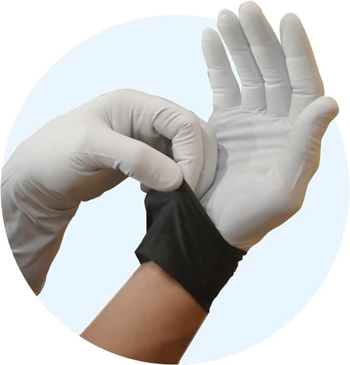 Apexpro® Lc50 Powder-free Nitrile Exam Gloves (1000x958), Png Download