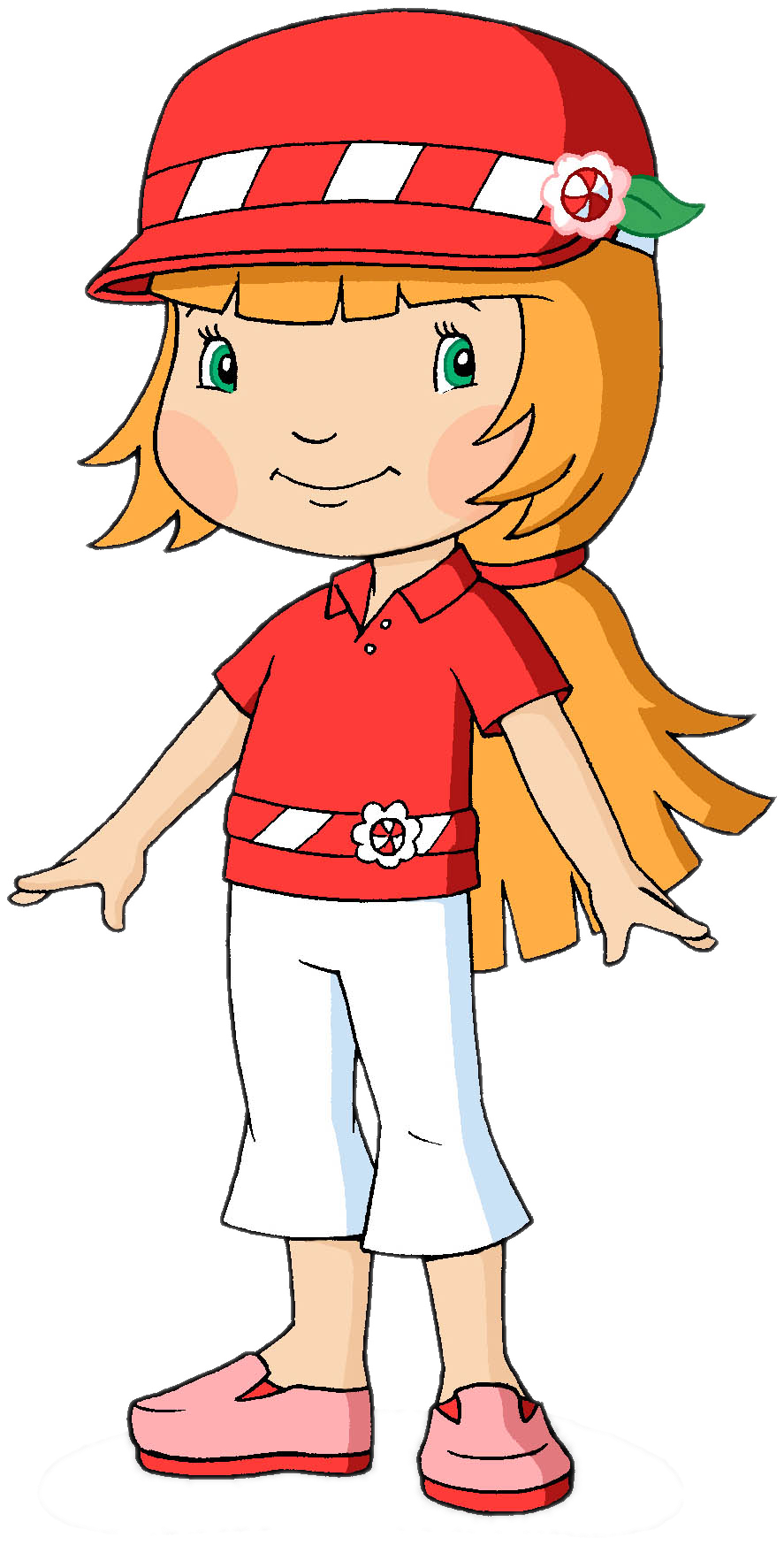 Nouvelle-silhouette - Strawberry Shortcake Peppermint Fizz Doll (2469x1854), Png Download